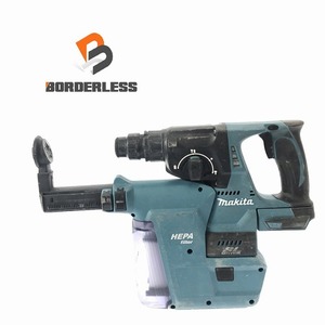 ☆中古品☆makita マキタ 18V 24mm 充電式ハンマドリル HR244DZ 集じんシステム DX01付 89140