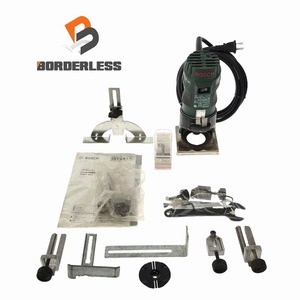 ☆中古品☆BOSCH ボッシュ 100V パワートリマー PMR500 付属品付 ルーター 木材加工 トリミング 穴あけ DIY/日曜大工 89168