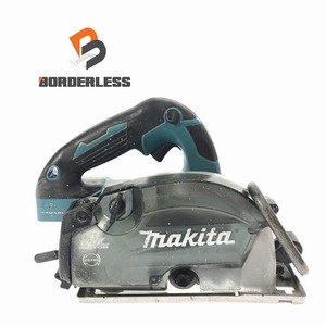 ☆中古動作品☆makita マキタ 18V 150mm 充電式チップソーカッタ CS553DZ 丸ノコ 切断機 鉄用 電動工具 89327