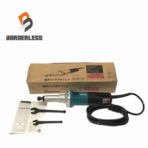 ☆未使用品☆makita マキタ 100V 電子ハンドグラインダー GD0800C ストレートグラインダー ダイグラインダー 研磨機 研削 87277