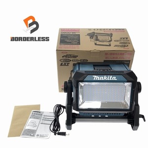 ☆未使用品☆ makita マキタ 40Vmax 充電式スタンドライト ML008G 本体のみ 暗い現場を広範囲に照射 防じん防滴LED投光器 86865