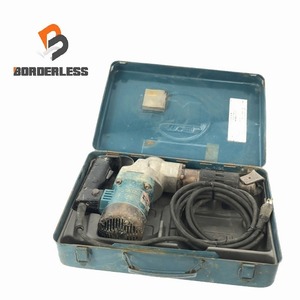 ☆中古動作品☆ makita マキタ 100V 電動ハンマ HM0830 六角軸シャンク 電動ハツリ 電気ハンマー 斫り ケース付き 89388