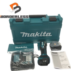 ☆未使用品☆ makita マキタ 18V 充電式マルチツール TM52DRG バッテリー(18V6.0Ah)1個付き 充電器(DC18RF)付き スターマックス 91120