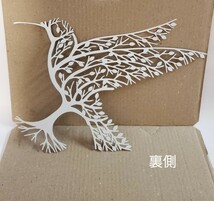 メタルバード　HANAKO 　ガーデンオブジェ　ハチドリ　大地の木　鳥の雑貨_画像9