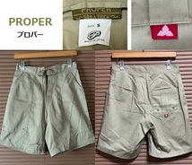 新品デッドストック★PROPER プロパー◆ハーフパンツ/ショートパンツ/岡田洋介/THUMB/S_画像4