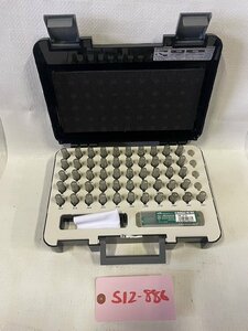 【中古】新潟精機　鋼ピンゲージセット　AA-3B 3.500~4.000mm 0.010トビ