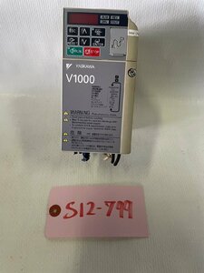 【中古】YASKAWA インバーター　CIMR-VA2A0006BAA