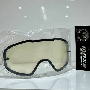 * Dragon (Dragon) MDX2 защитные очки для пригодный для любой погоды бесцветные линзы 722-6062 { быстрое решение * бесплатная доставка }