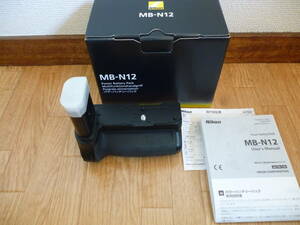 ★Nikon ニコン パワーバッテリーパック MB-N12 未使用★