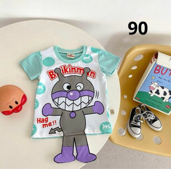 【新品】アンパンマン　子供　半袖　Tシャツ　90 