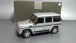 絶版希少 ベンツ純正品 1/18 メルセデス ベンツ G500 Gクラス W463 1990 オートアート製　ミニカー