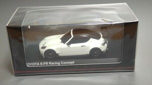 絶版希少 1/43 トヨタ TOYOTA S-FR Racing Concept トヨタスポーツ800 ホワイトパール ミニカー