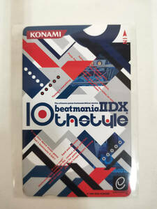 KONAMI　e-AMUSEMENT エントリーカード ビートマニア beatmania　10thStyle