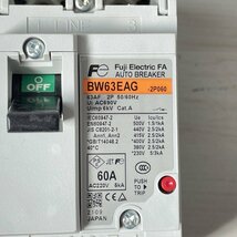 BW63EAG 2P 60A オートブレーカ 一般配線用 富士電機 【未使用 開封品】 ■K0044575_画像8