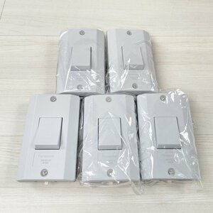 (5 piece set )WS60229 waterproof . included switch C (3.) 15A300V Panasonic (Panasonic) [ unused breaking the seal goods ] #K0044966