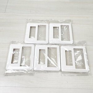 (5 piece set )WTC7112W Cosmo series wide 21 switch + outlet plate white Panasonic [ unopened ] #K0045000