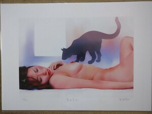 Art hand Auction Modern prints, women's paintings, Hiroshi Sato, true work, Mayuko 4, 9/100, Painting, Ukiyo-e, Prints, Portrait of a beautiful woman