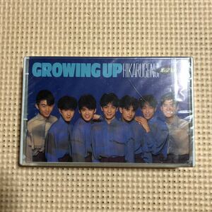 光GENJI GROWING UP＋カラオケ　国内盤シングルカセットテープ【未開封新品】▲