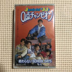 Junichi&JJr 0点チャンピオン【忍たま乱太郎　イメージソング】＋カラオケ　【ケースヒビ】国内盤シングルカセットテープ【未開封新品】▲