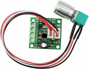 WINGONEER PWM DCモータースピードコントローラー1.8V 3V 5V 6V 7.2V 12V 2Aスピードレギュレー