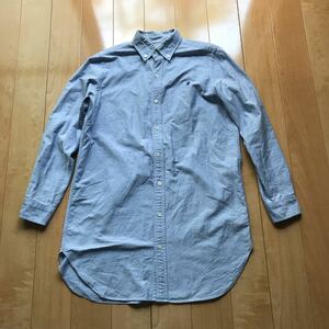 ジムフレックス ボタンダウンシャツ 日本製 572-1-333 メンズ 14 ブルー