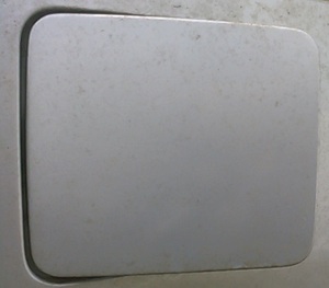 60*L502S Mira sport * fuel lid *L512S/L500S/L510S* latter term type 500 series Mira *DAIHATSU Mira * fuel tank. cover / door / cover / cover * Aichi prefecture 