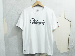 WTAPS Philosophy Tee Tシャツ フィロソフィー ロゴ 白 ホワイト WHITE M ダブルタップス