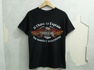 TENDERLOIN T-TEE 1 Tシャツ イーグル ORIGINAL ロゴ 黒 ブラック BLACK S テンダーロイン FT