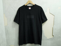 23SS Supreme Tonal Box Logo Tee Tシャツ トナル ボックスロゴ 黒 ブラック Black M シュプリーム F_画像1