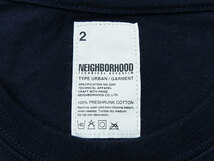 美品 NEIGHBORHOOD CHAMPIONSHIP L/S TEE 長袖 Tシャツ ロンT ロングスリーブ NAVY ネイビー エンブレム ロゴ ネイバーフッド M F_画像3