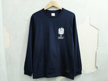 美品 NEIGHBORHOOD CHAMPIONSHIP L/S TEE 長袖 Tシャツ ロンT ロングスリーブ NAVY ネイビー エンブレム ロゴ ネイバーフッド M F_画像2