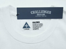 新品 L サイズ CHALLENGER RECORDS TEE Tシャツ ロゴ 白 ホワイト WHITE チャレンジャー レコーズ F_画像3