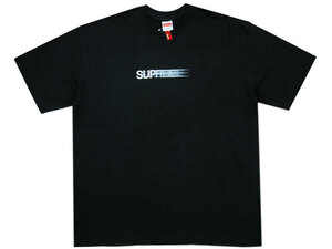 新品 XL サイズ Supreme Motion Logo Tee Tシャツ モーションロゴ 黒 ブラック Black シュプリーム FT