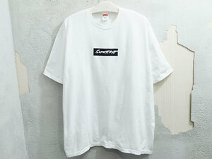 美品 XL サイズ 24SS Supreme Futura Box Logo Tee Tシャツ フューチュラ ボックスロゴ 白 ホワイト White シュプリーム F