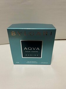  unused goods BVLGARY aqua pool Homme marine EDT 50ml