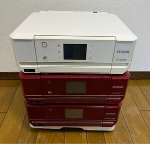 現状EPSON エプソン インクジェット 複合機 プリンター EP-805 805 806　3台まとめ