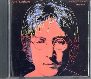 ★即決・送料無料(2点で)◆ジョン・レノン John Lennon◆メンローヴ・アヴェニュー Menlove Ave.◆国内盤・解説・歌詞付 【m9615】