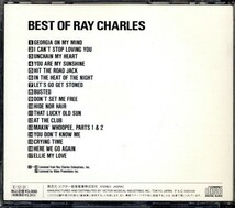 即決・送料無料(2点で)◆レイ・チャールズ◆Best Of Ray Charles◆エリー・マイ・ラブ～いとしエリー◆BEST盤/Y(b2311)_画像2