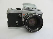 (6-19)【シャッターOK】MIRANDA Fv T Auto Miranda 50mm F1.9 5103984_画像1