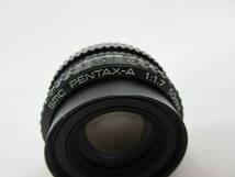 (8-6)ｓｍｃ PENTAX-A 50mm F1.7 1537805 _画像4