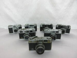 (9-41)OLYMPUS/オリンパス ACE 3台/WIDE ２台/Auto Eye 2台/　7台まとめて 動作未確認の為、ジャンク扱い