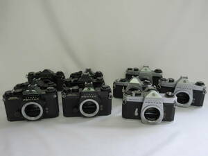 (2-23)ASAHIPENTAX/ Asahi Pentax Junk camera 10 pcs together 