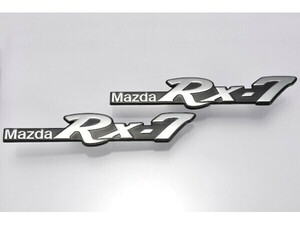 マツダ 純正 初代 サバンナ RX-７SA22C FB12A サイドエンブレム 2個セット 純正品　【CP1996】(3927)