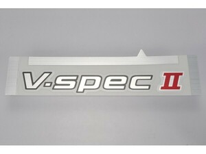 日産純正 スカイライン GT-R R34 V-specII Vスペック2 リアバンパーステッカー　【CP1820】(10879)