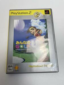 PS2【みんなのGOLF4 PlayStation 2 the Best】H13561