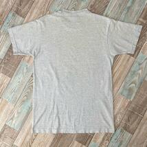 USA製 90s FRUIT OF THE LOOM フルーツオブザルーム RAMS アメフト Tシャツ vintage シングルステッチ M ヘザーグレー 杢グレー_画像8