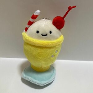 にっこりーノ 純喫茶のぬいぐるみ3 プライズ（色違い）　クリームソーダ（レモン）　1点