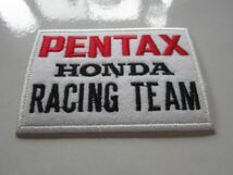 PENTAX HONDA RACING ペンタックス ホンダ レーシング チーム ワッペン/自動車 バイク 企業 レーシング スポンサー Z02_画像4