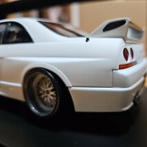 1/18オートアートGT-R R33 VSPEC マットホワイト_画像7