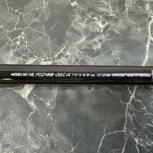 【中古/ロッド】DAIWA ダイワ HEARTLAND ハートランド 702HRB−AGS14 / 2ピースベイトロッドの画像5